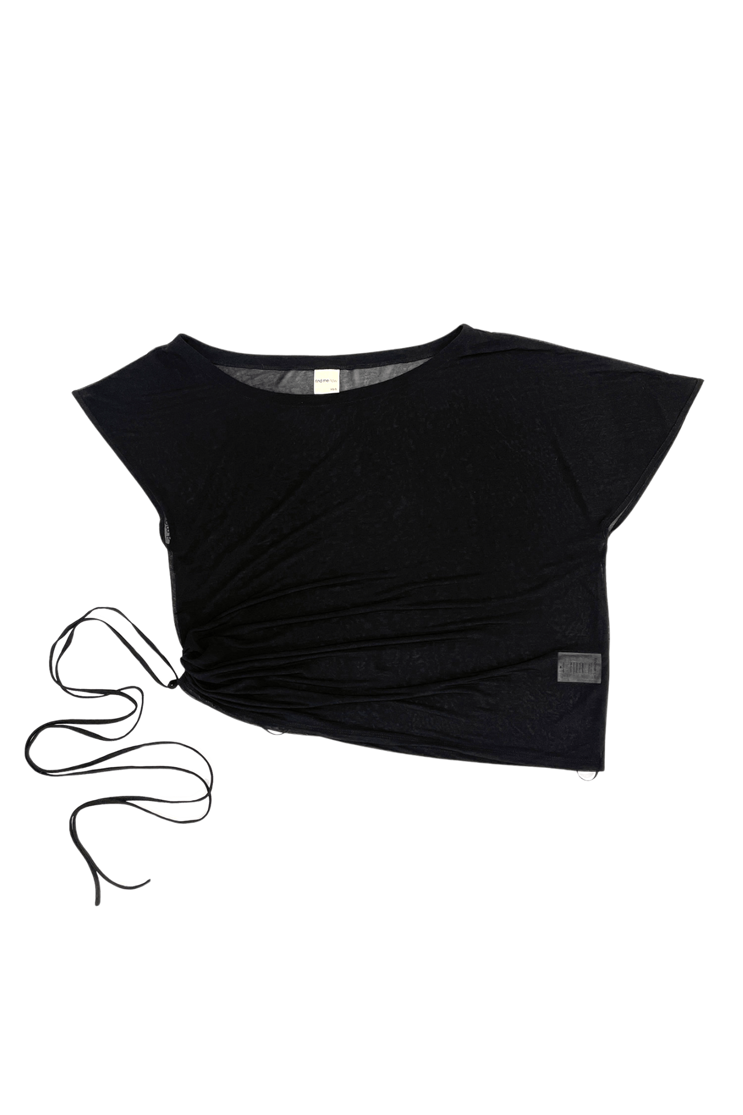 BRISA TOP IN BLACK