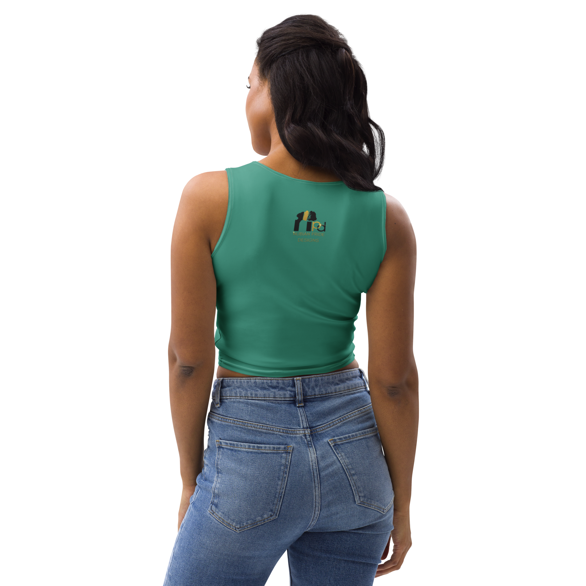 Rooted Heritage Body-Hugging Crop Top