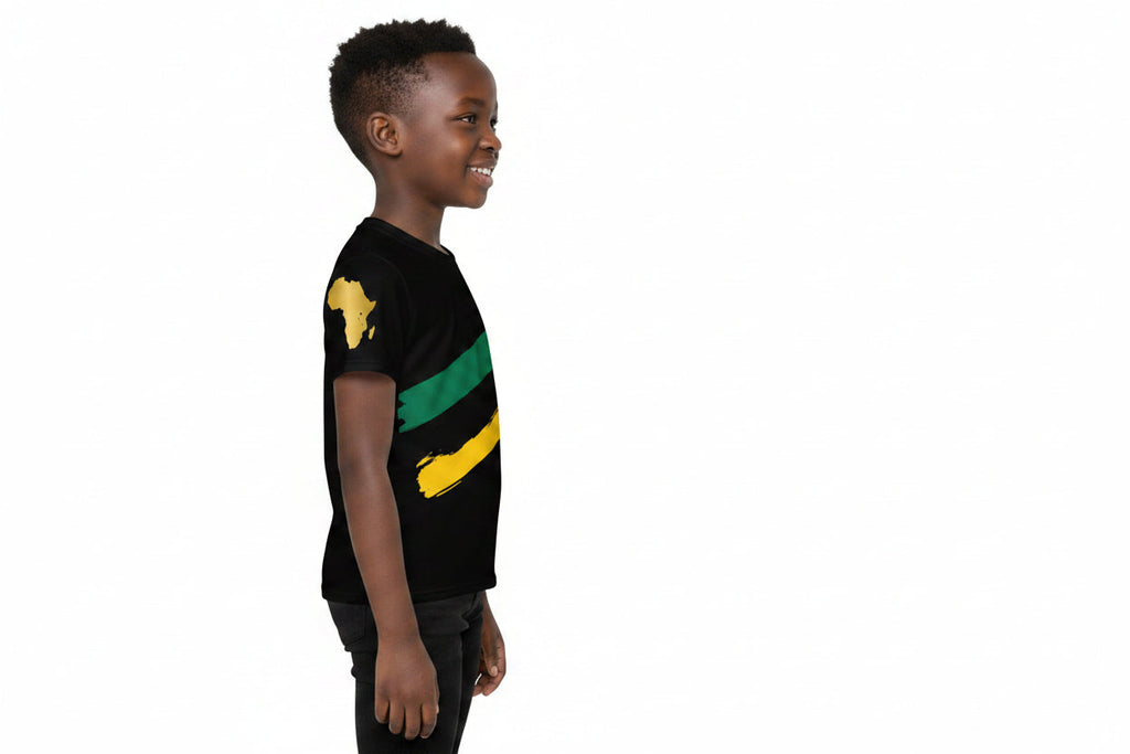 Jamaican Vibes Kids Crew Neck Tee