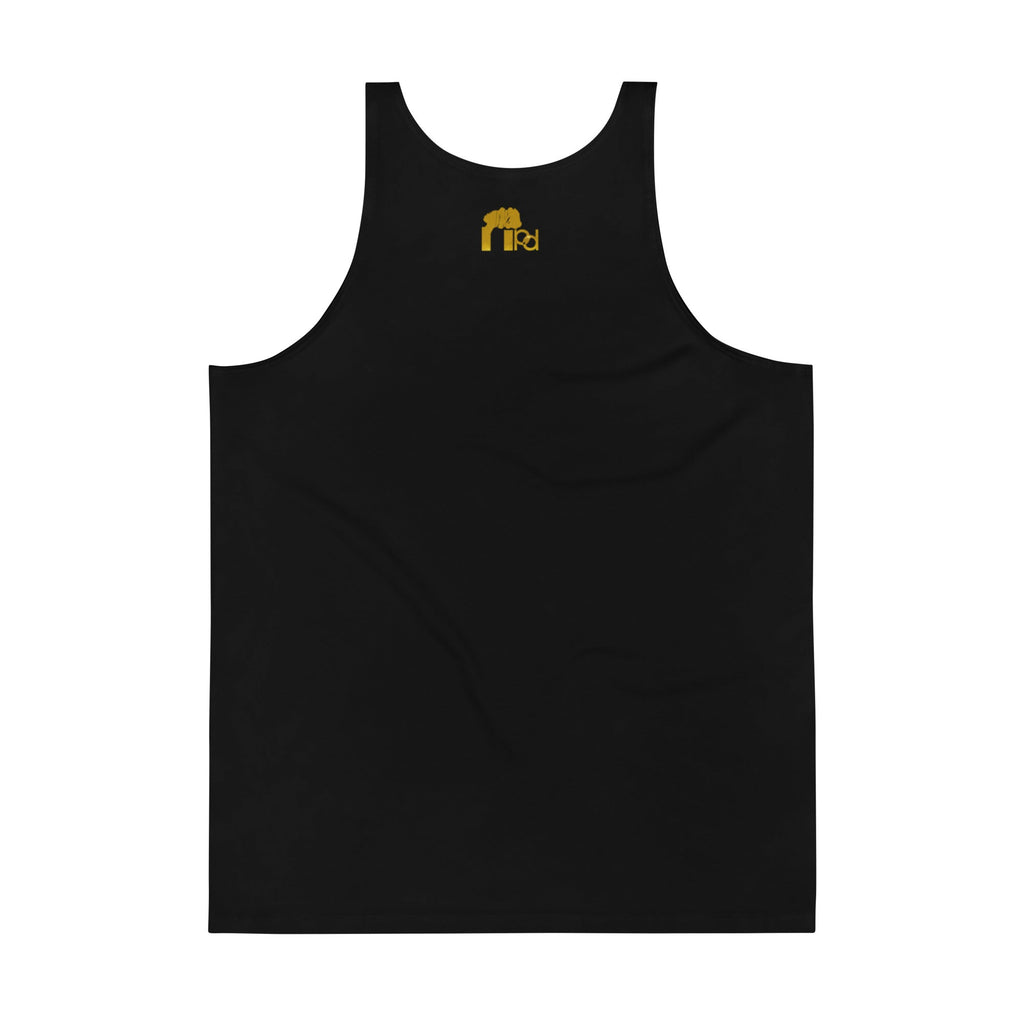 Africa on Gold Unisex Tank Top