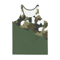 Camo All-Over Print Men's Tank Top