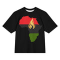 Lit from the Continent Adult Unisex Oversized Tee