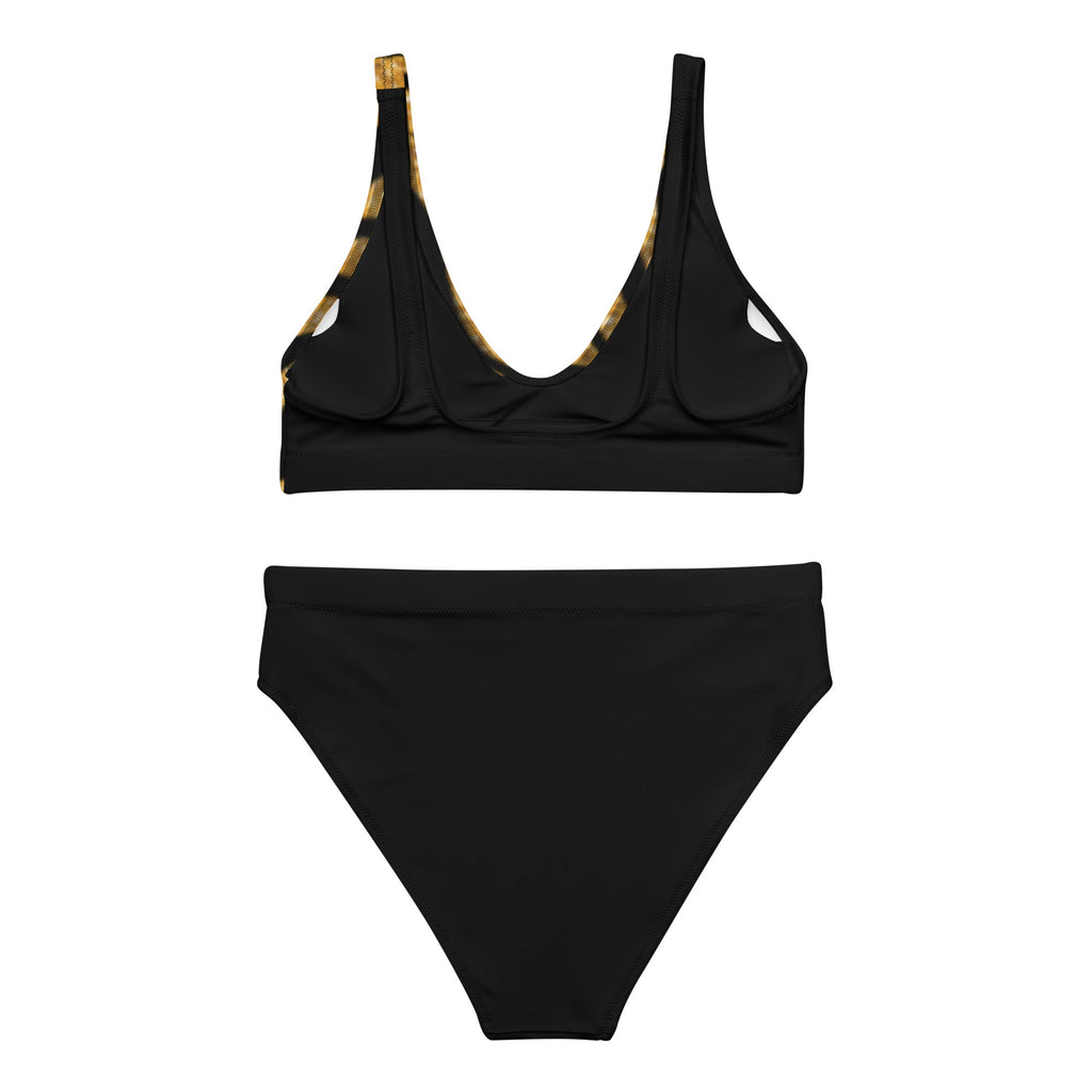 Nubian Radiance High-Waisted Bikini Set