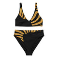Nubian Radiance High-Waisted Bikini Set