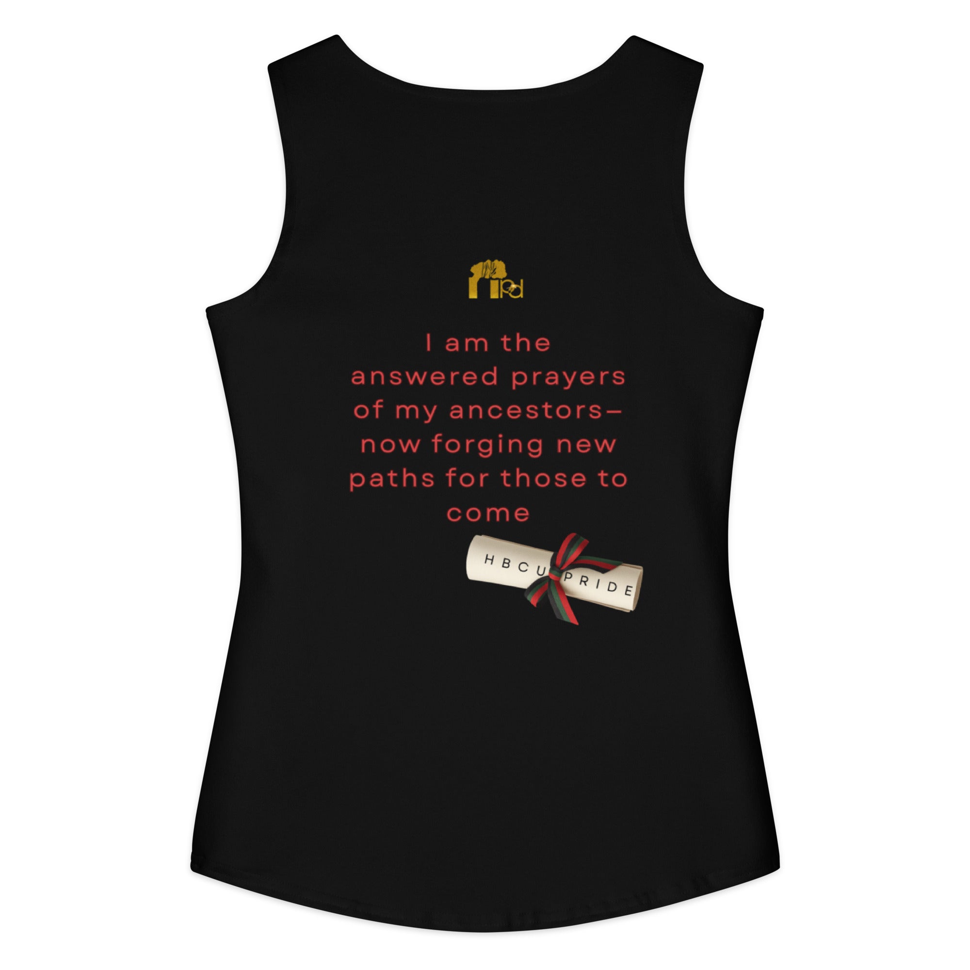 HBCU Educated Women's All-Over Print Cotton Tank Top