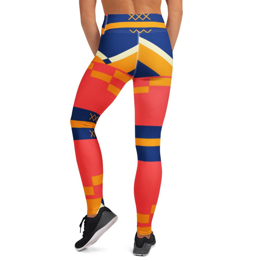 Tribal Vibes Yoga Leggings
