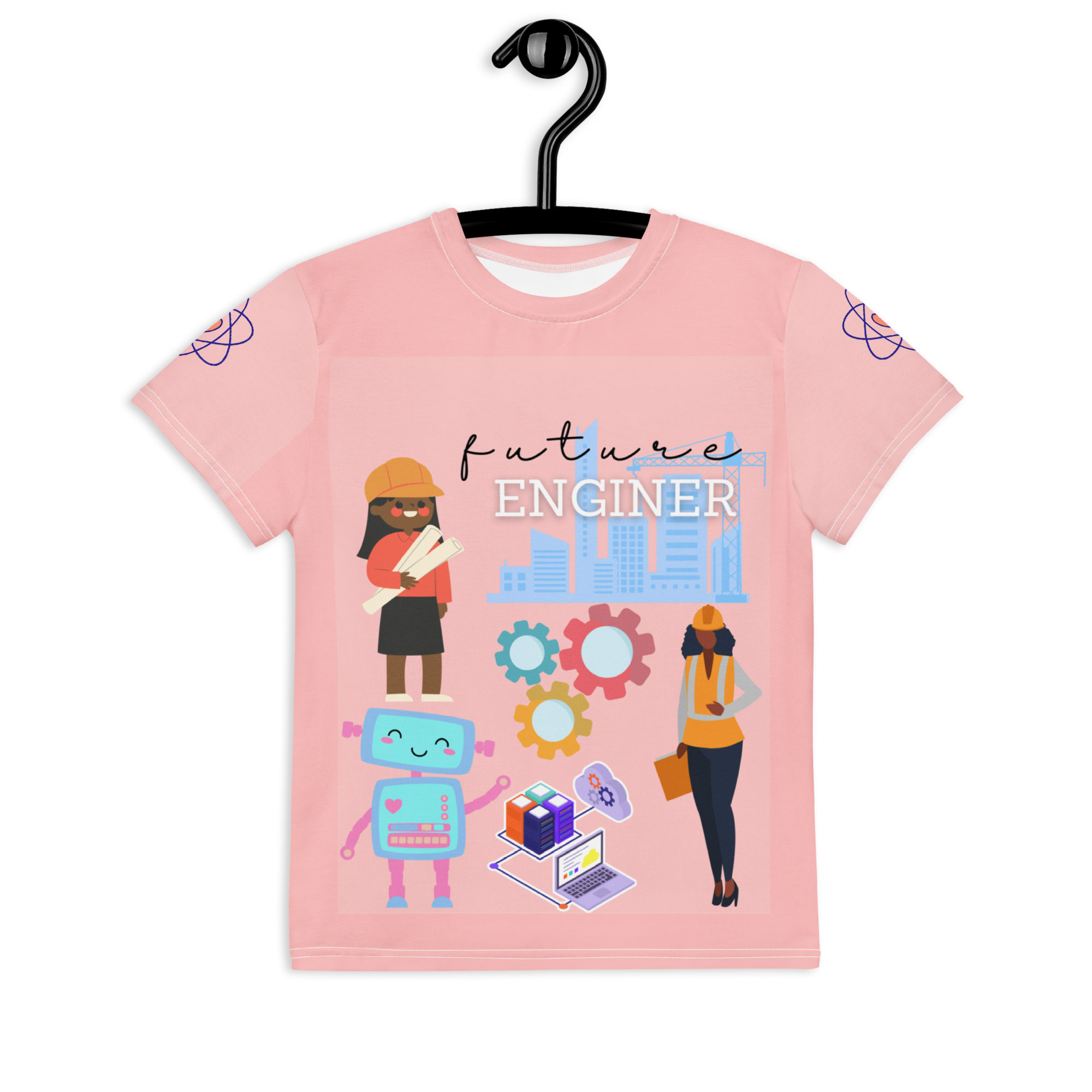 Future Engineer Youth Crewneck Tee for Girls