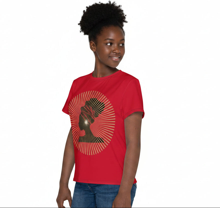 Queen Radiance Girls Youth Crew Neck Tee