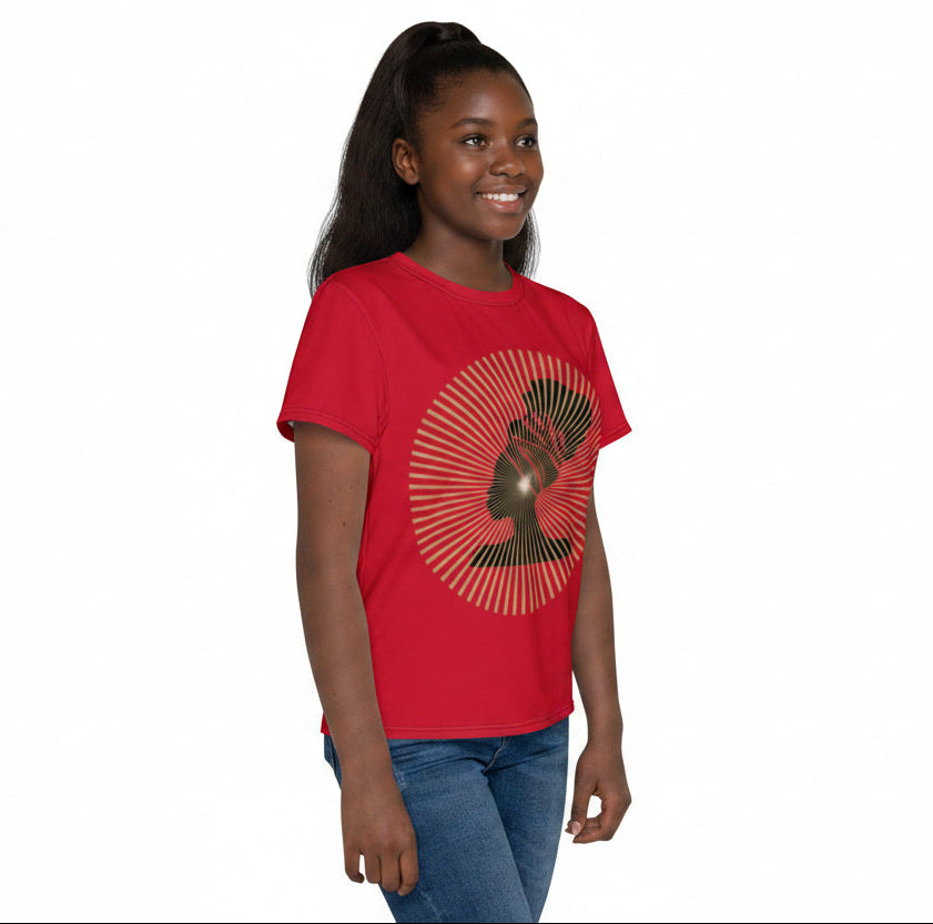 Queen Radiance Girls Youth Crew Neck Tee