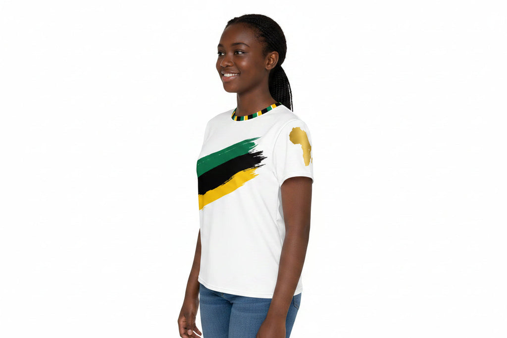 Jamaican Vibes Youth Unisex Crew Neck Tee