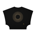 Nubian Luxe Dolman Graphic Crop Top