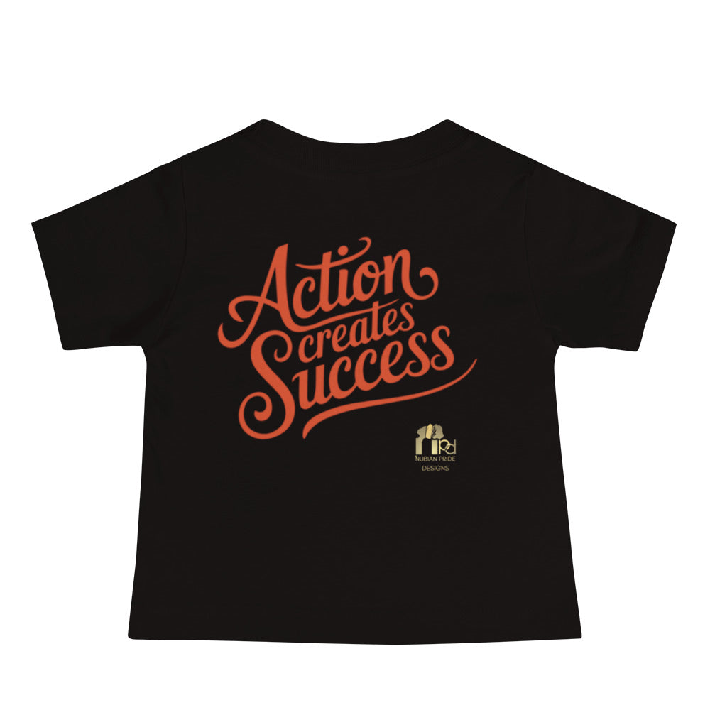 Future HBCU Graduate "Keep Rising" Short Sleeve Baby Jersey Tee for Girls