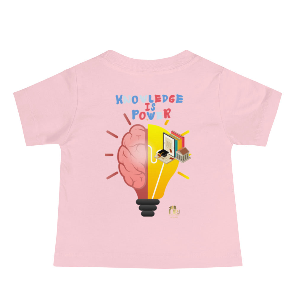 Education Is Key Short Baby Jersey Tees for Boys