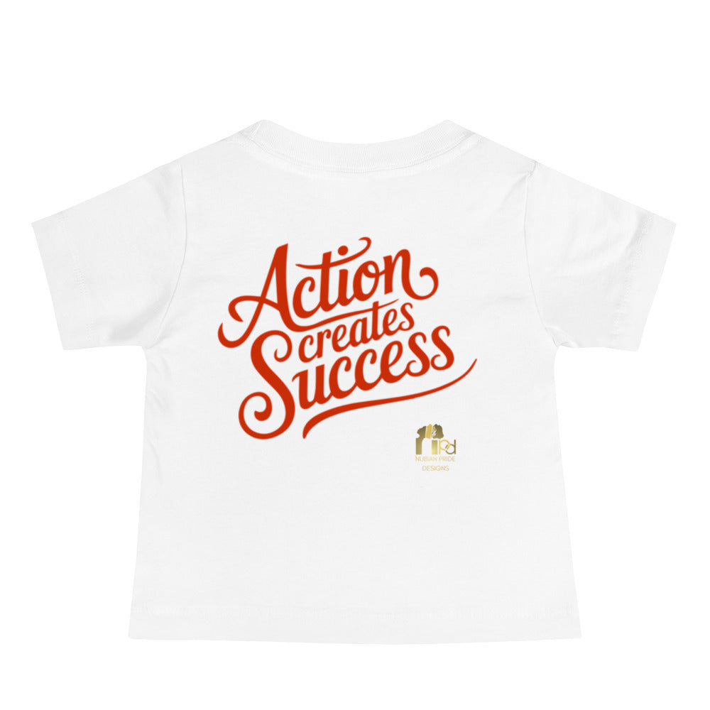 Future HBCU Graduate "Keep Rising" Short Sleeve Baby Jersey Tee for Girls