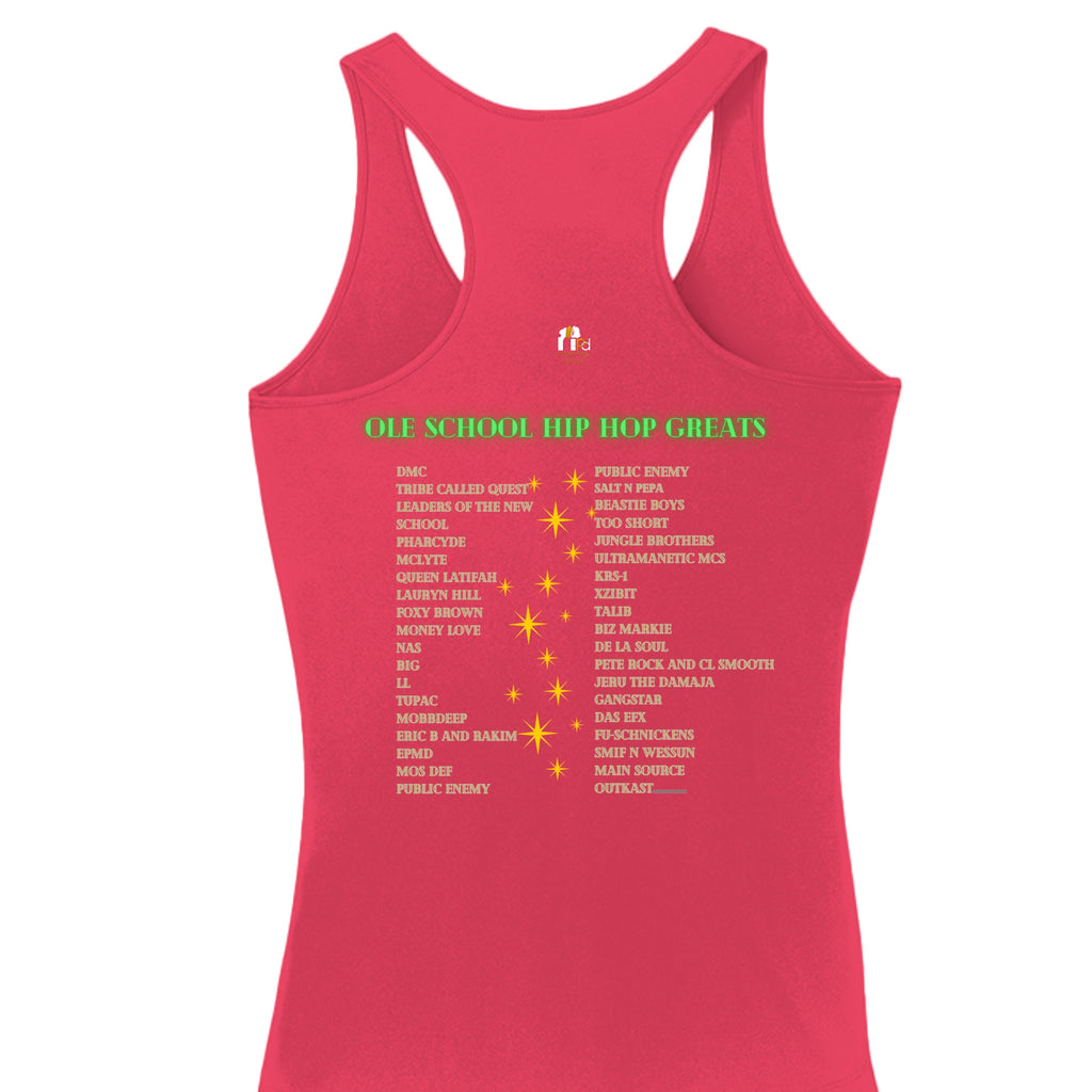 Homage to Hip Hop Racerback Tank Top for Women
