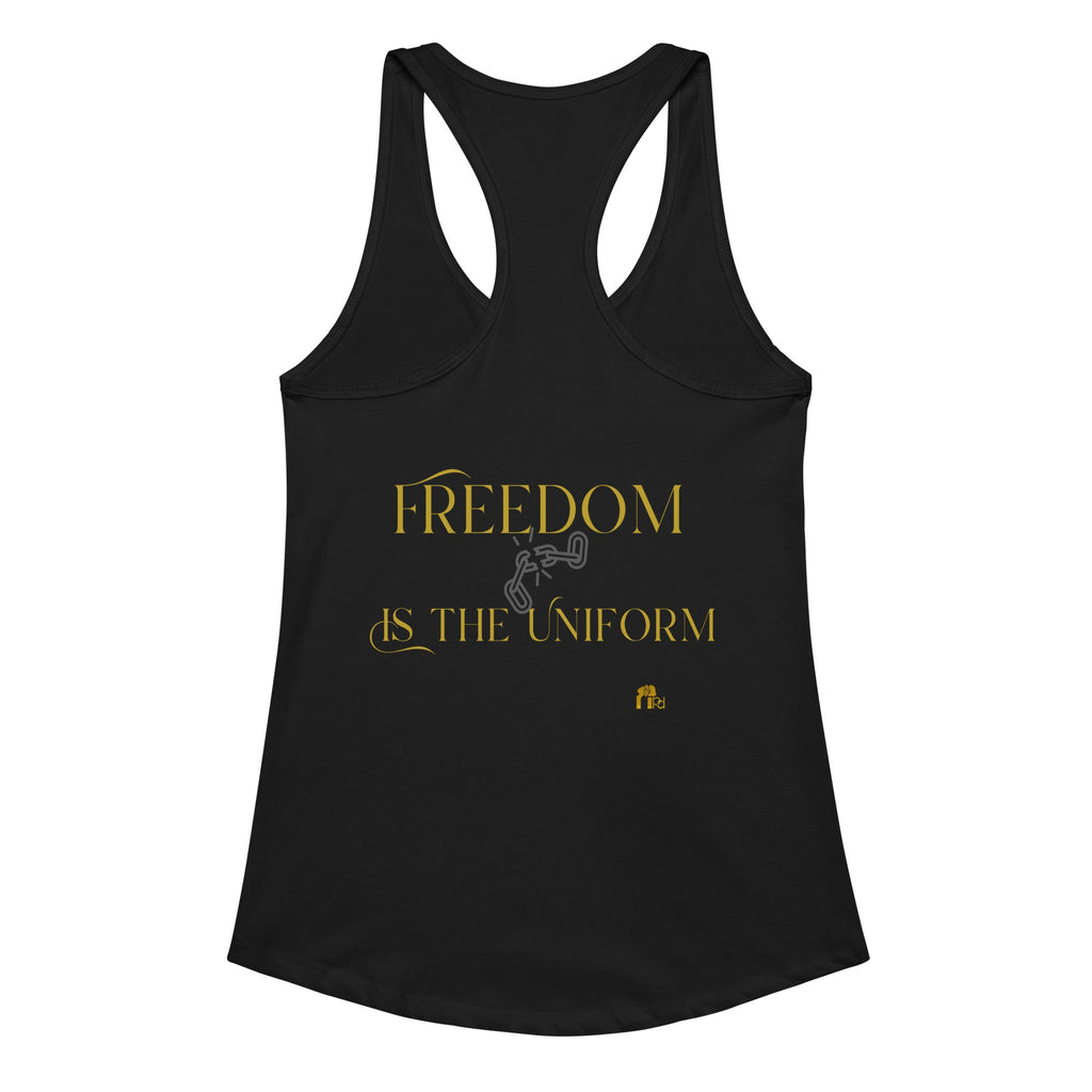 Radiant Resistance Fitted Racerback Tank Top for Women