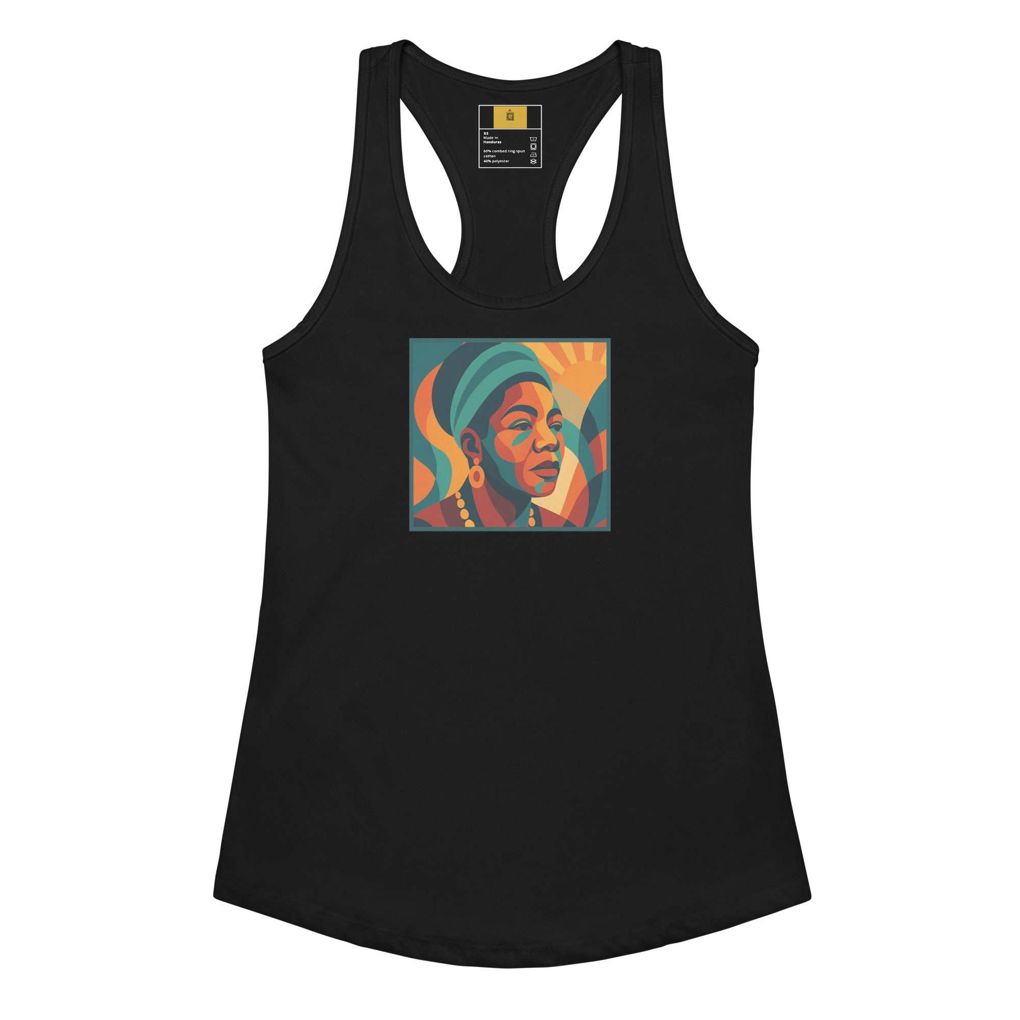 Maya Empowerment Fitted Racerback Top for Women