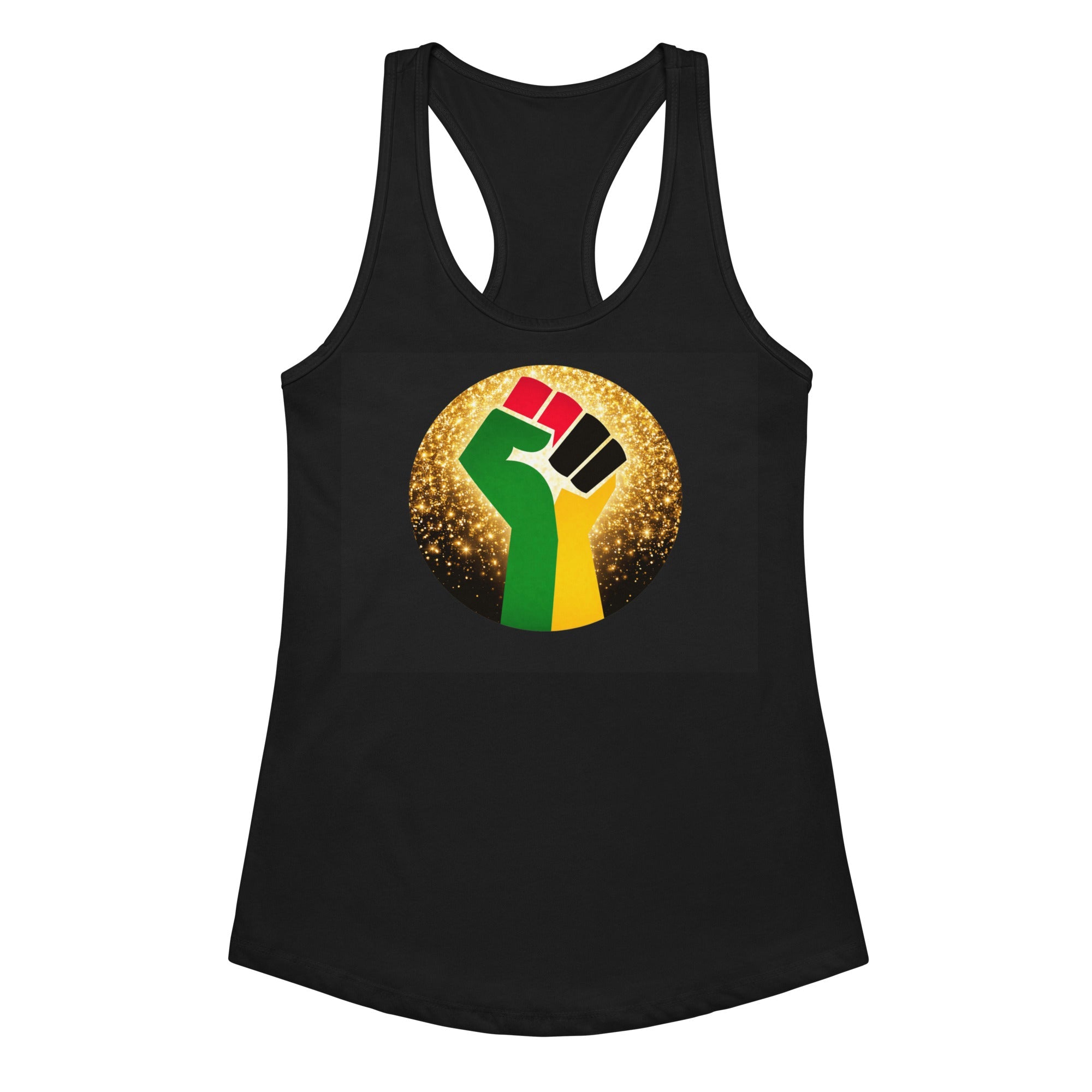 Radiant Resistance Fitted Racerback Tank Top for Women