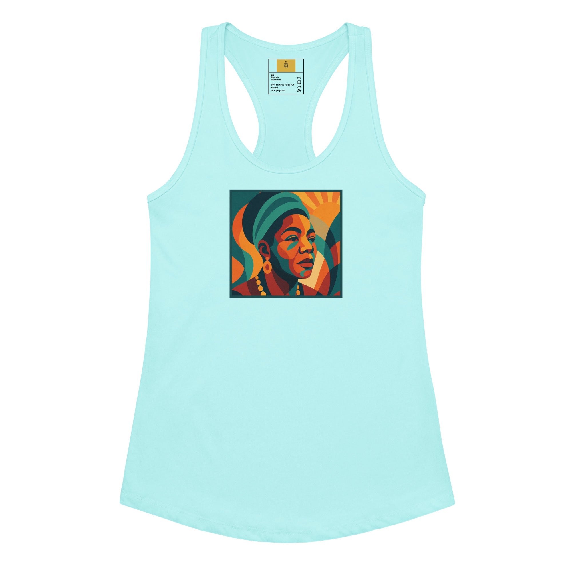 Maya Empowerment Fitted Racerback Top for Women