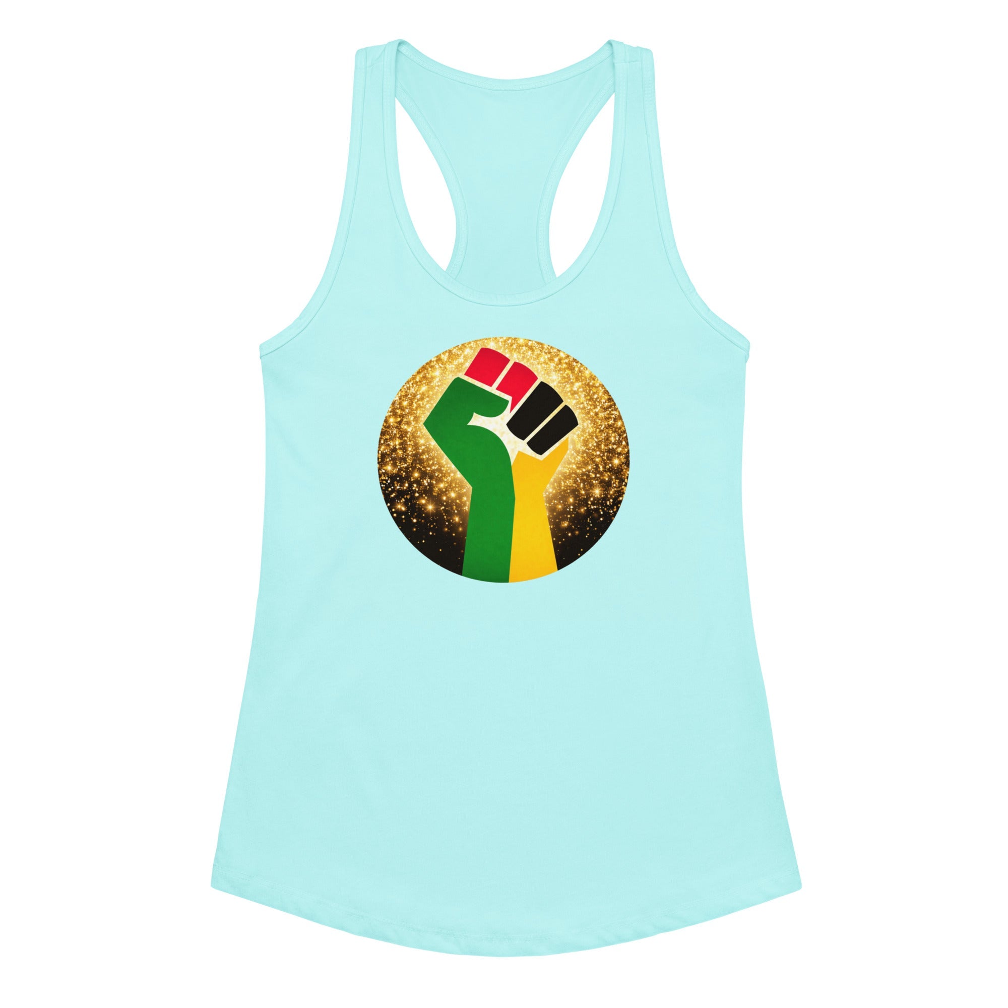 Radiant Resistance Fitted Racerback Tank Top for Women
