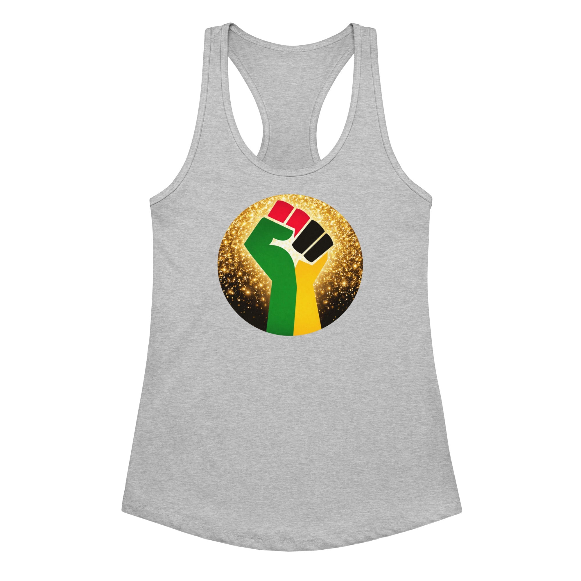 Radiant Resistance Fitted Racerback Tank Top for Women