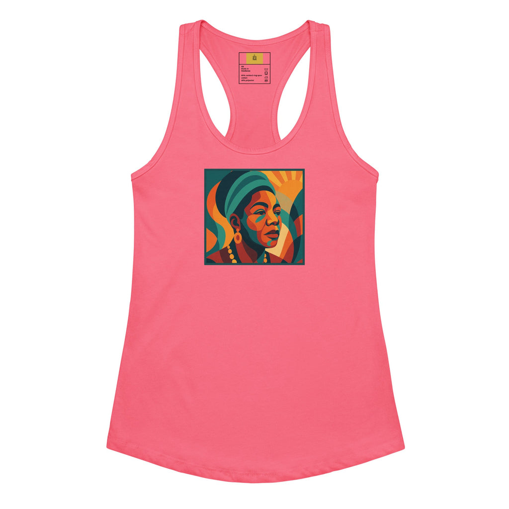 Maya Empowerment Fitted Racerback Top for Women