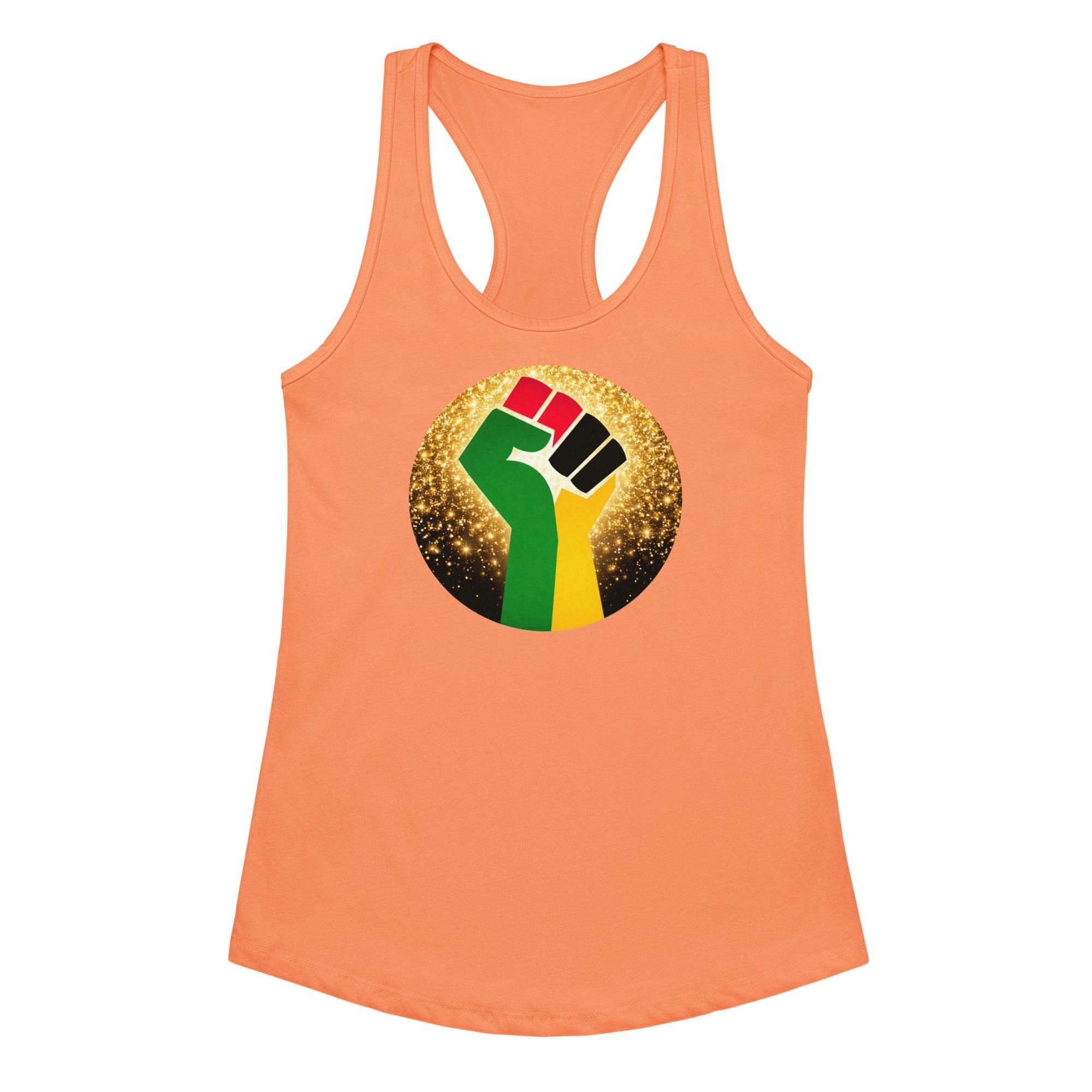 Radiant Resistance Fitted Racerback Tank Top for Women