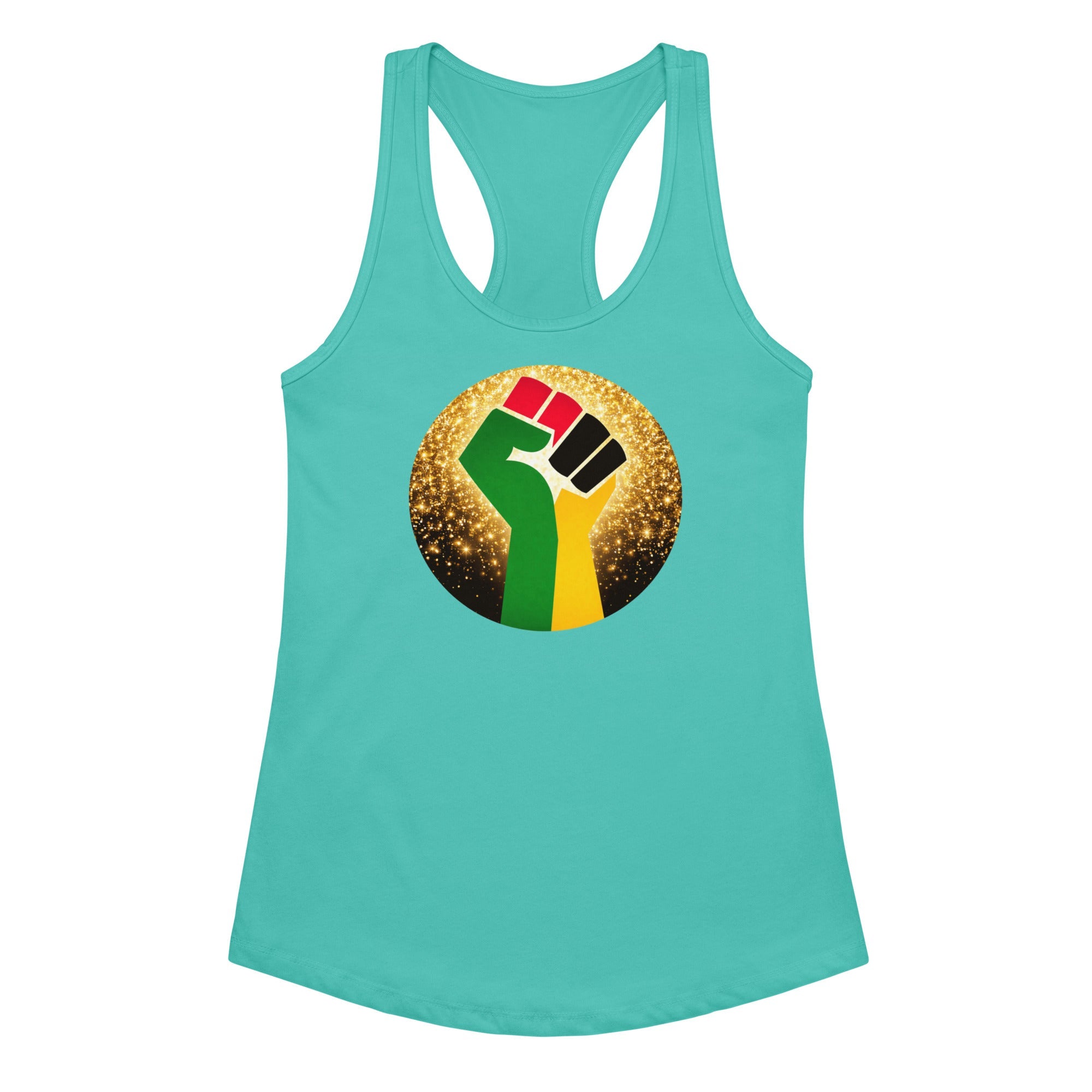 Radiant Resistance Fitted Racerback Tank Top for Women