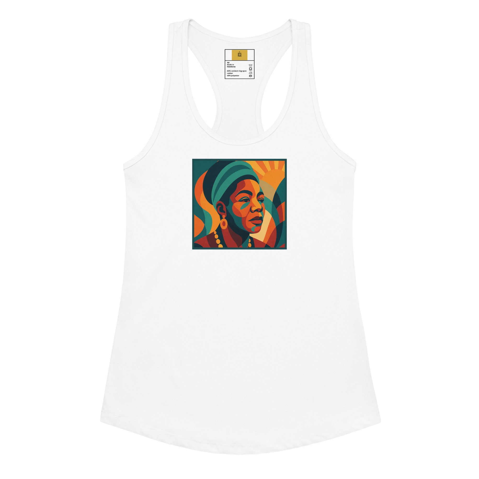 Maya Empowerment Fitted Racerback Top for Women