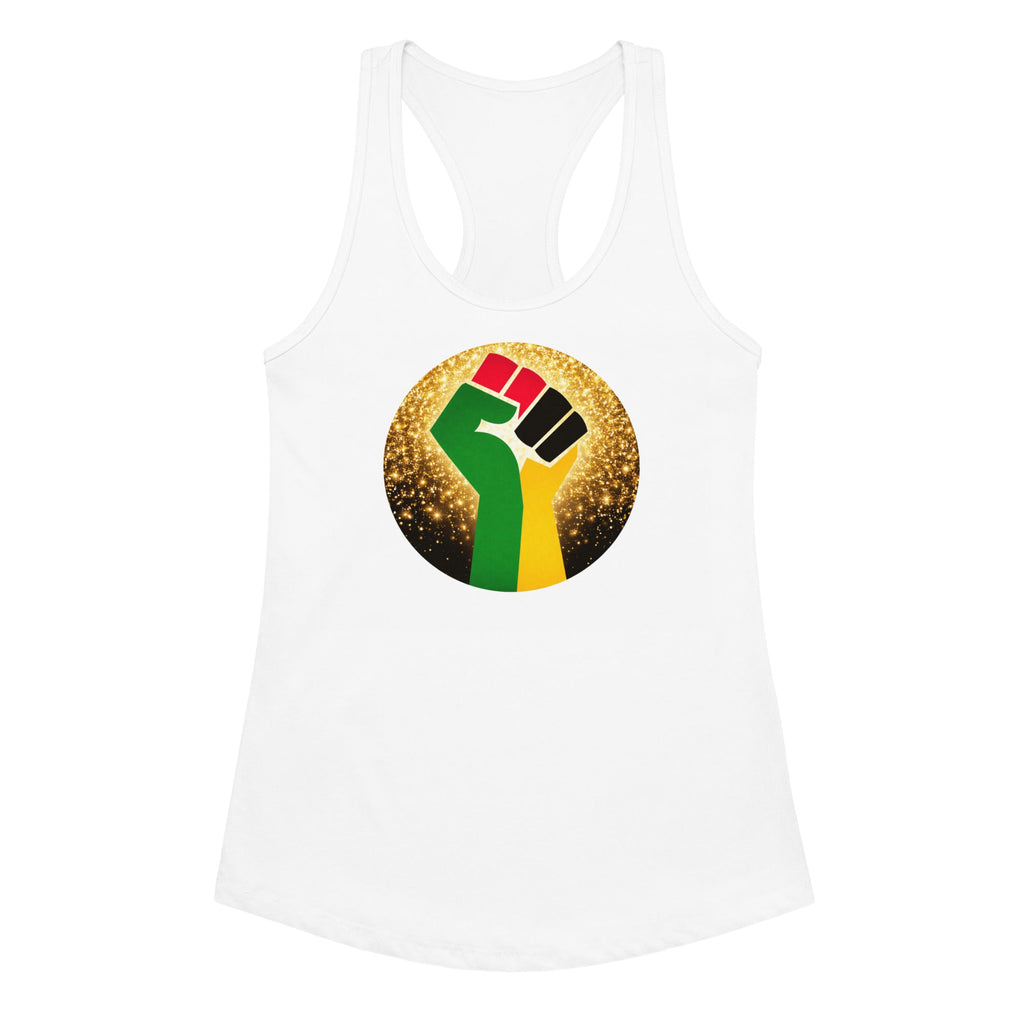 Radiant Resistance Fitted Racerback Tank Top for Women