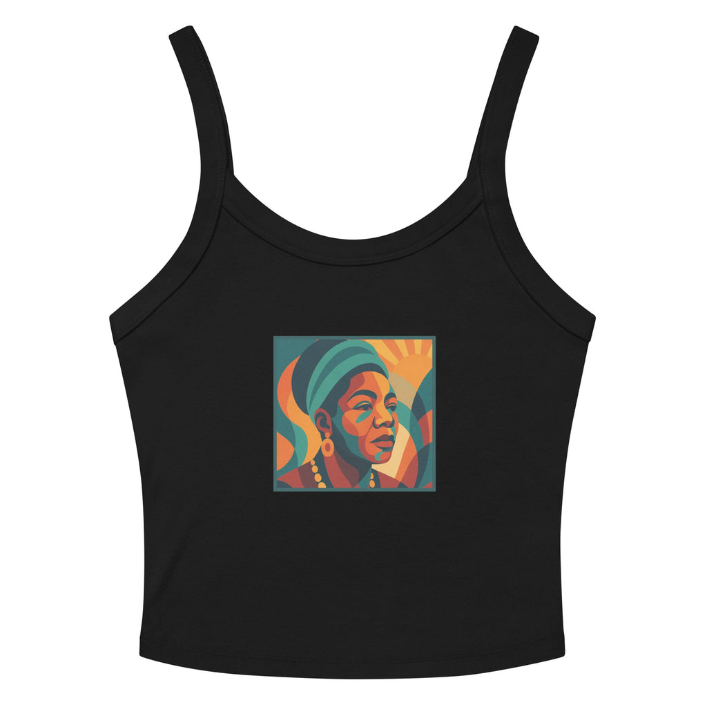Maya Empowerment Micro-Rib Tank Top for Women