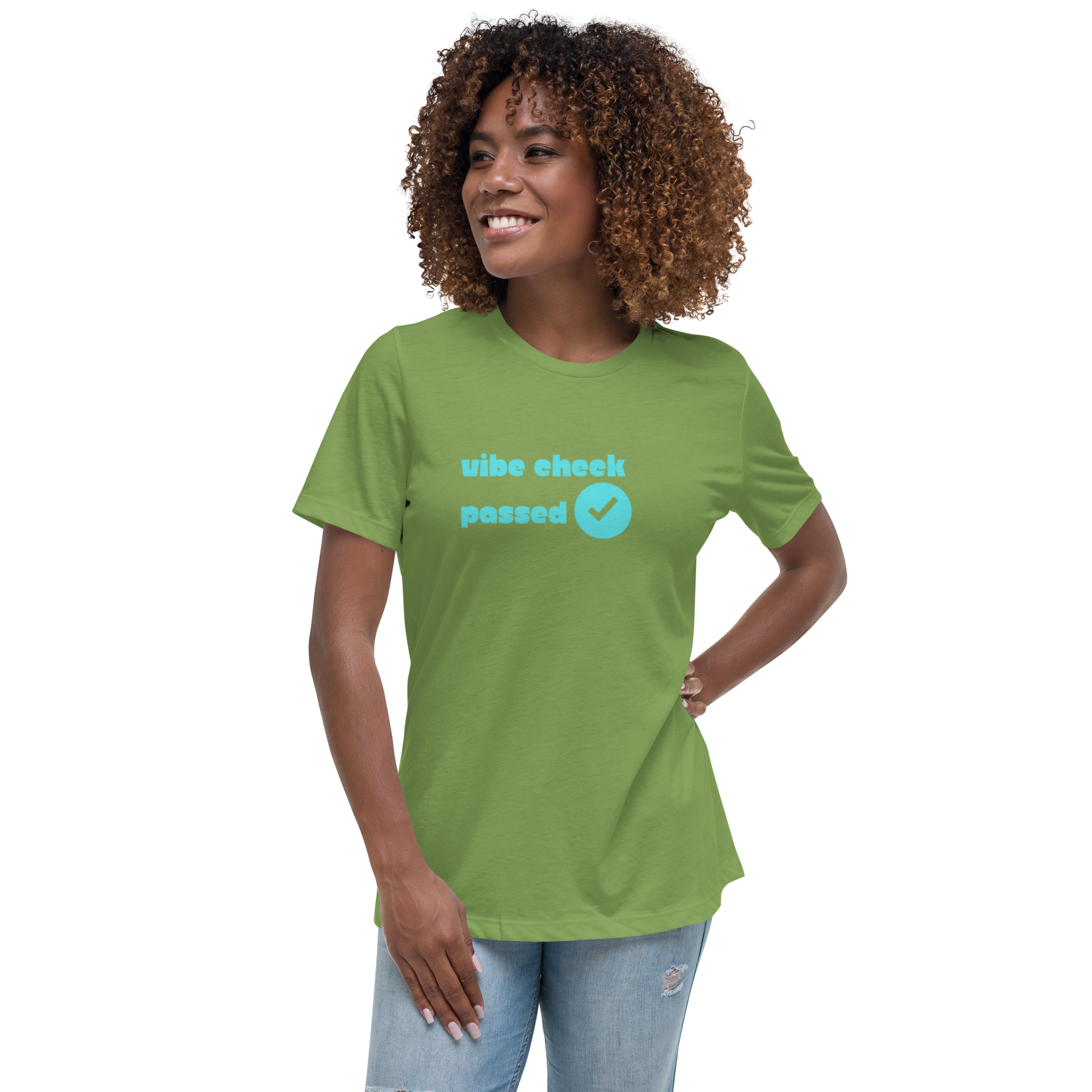 Check The Vibe Women's Relaxed T-Shirt