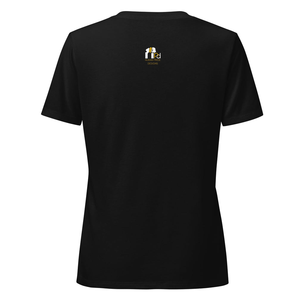 Lit from the Continent Tee Women’s Relaxed V-Neck