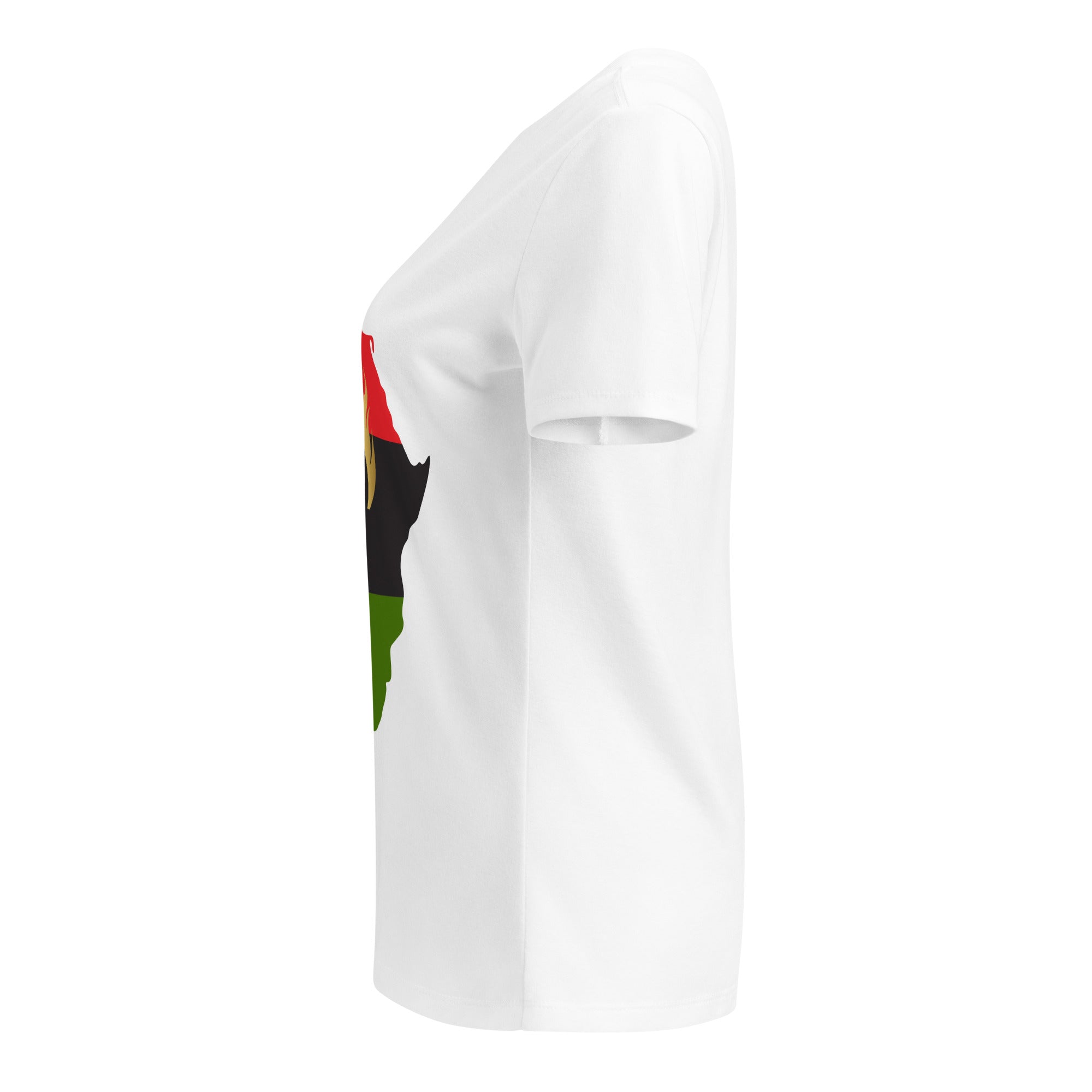 Lit from the Continent Tee Women’s Relaxed V-Neck