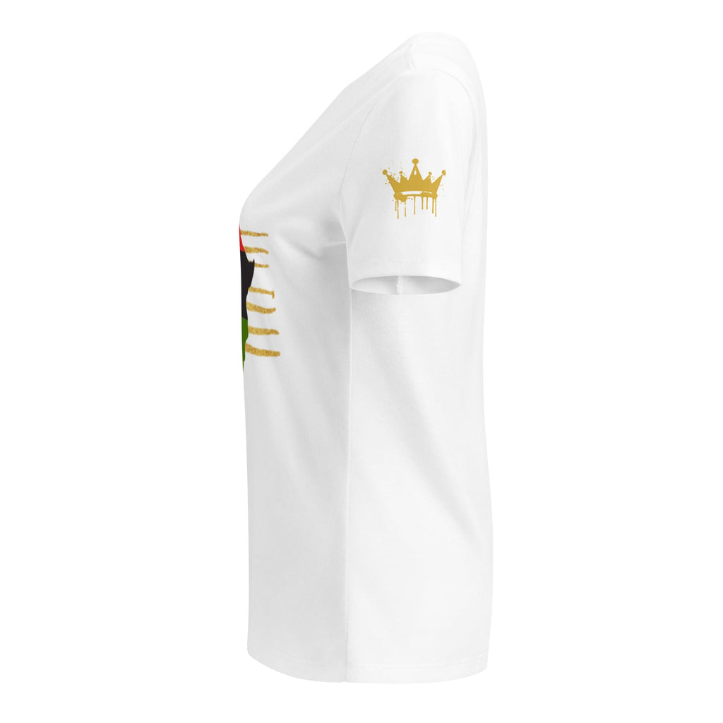 Africa United Tee – Women’s Relaxed V-Neck