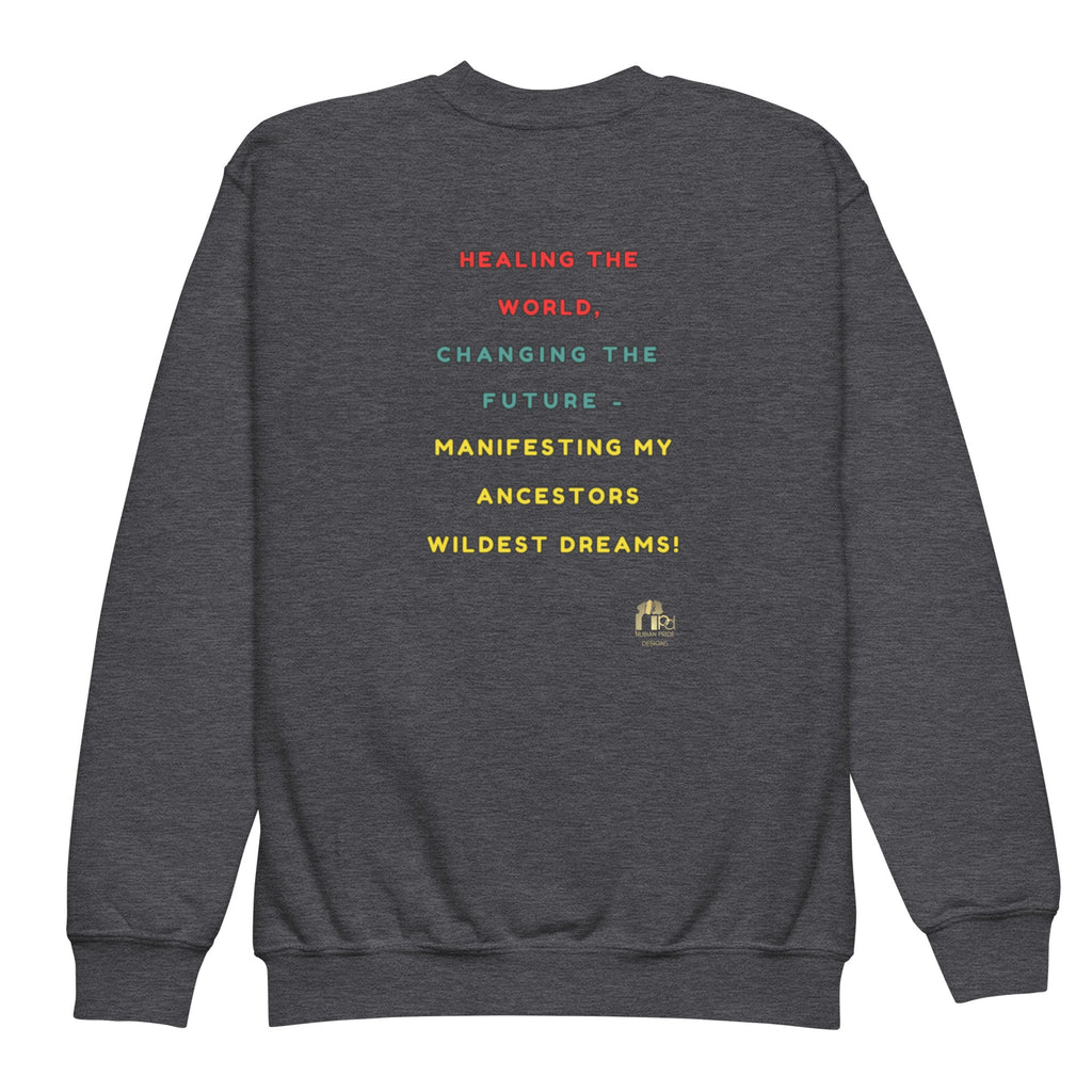 Future Scientist Youth Crewneck Sweater for Girls