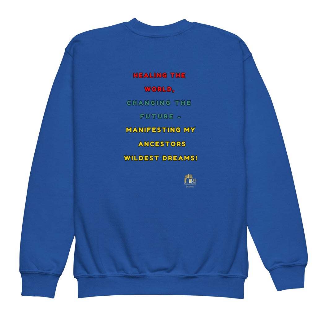 Future Scientist Youth Crewneck Sweater for Girls