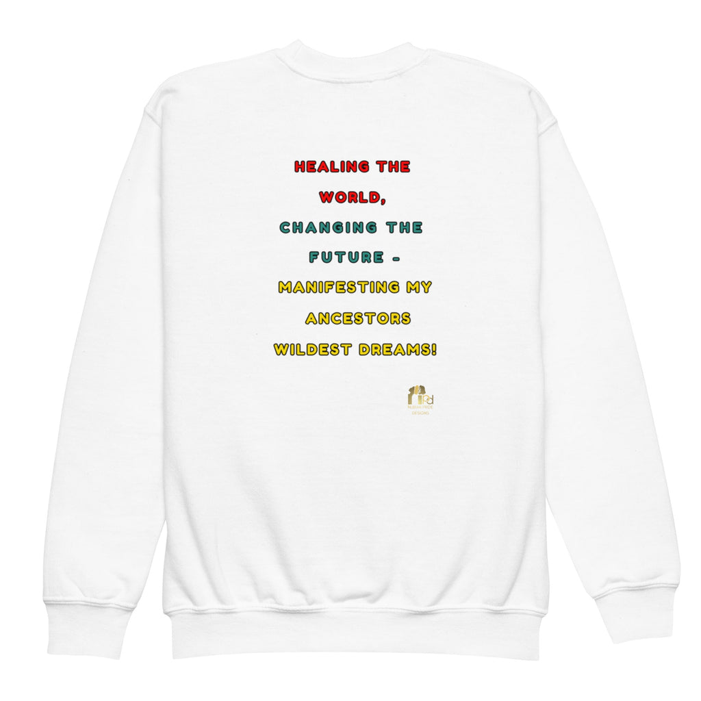 Future Scientist Youth Crewneck Sweater for Girls