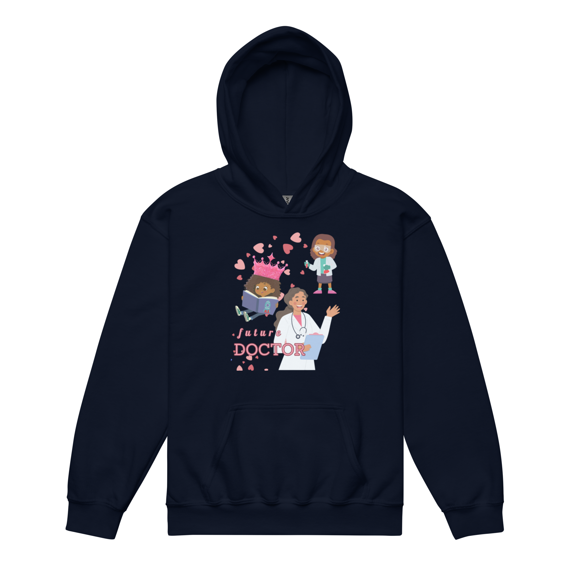 Future Doctor Youth  Hoodie for Girls