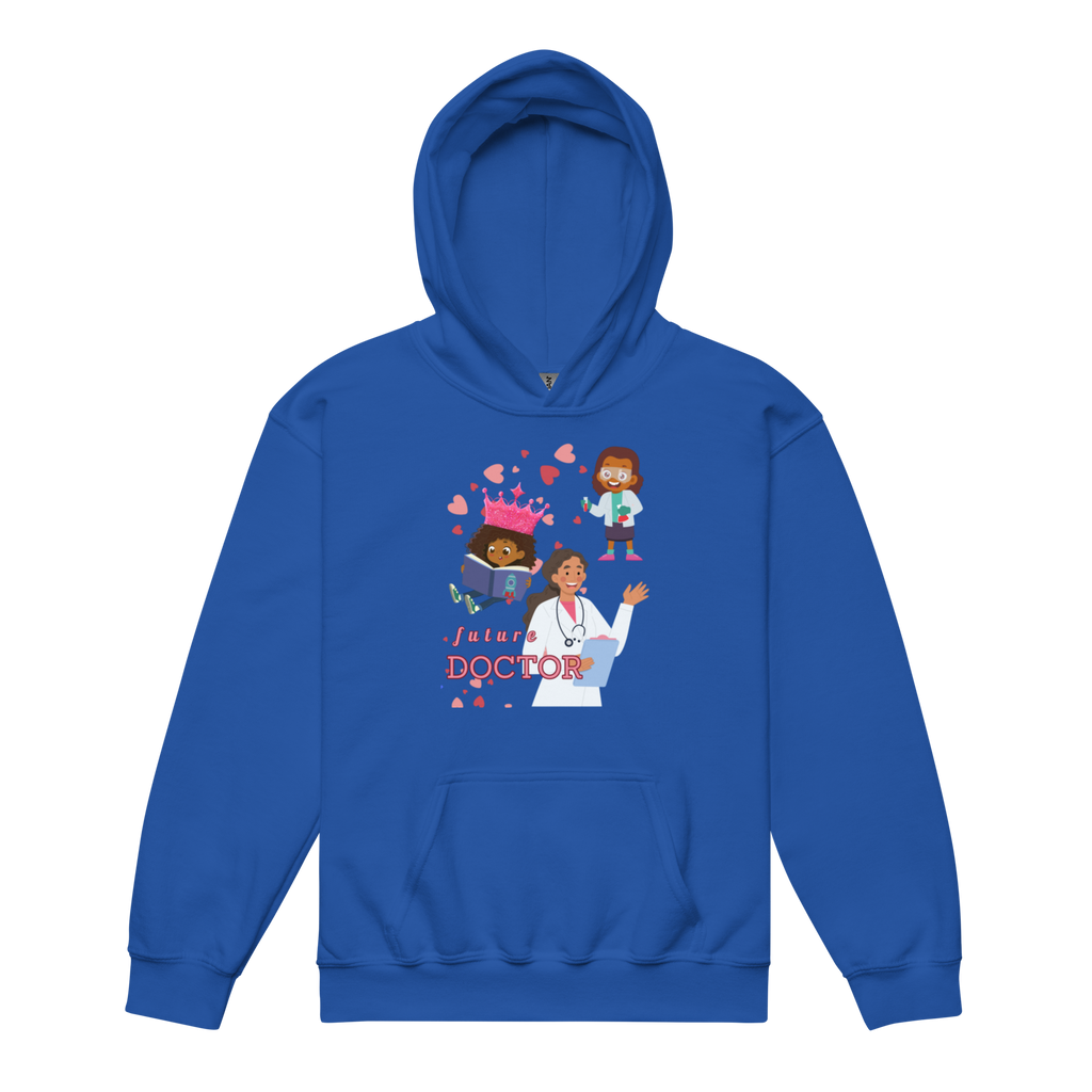 Future Doctor Youth  Hoodie for Girls
