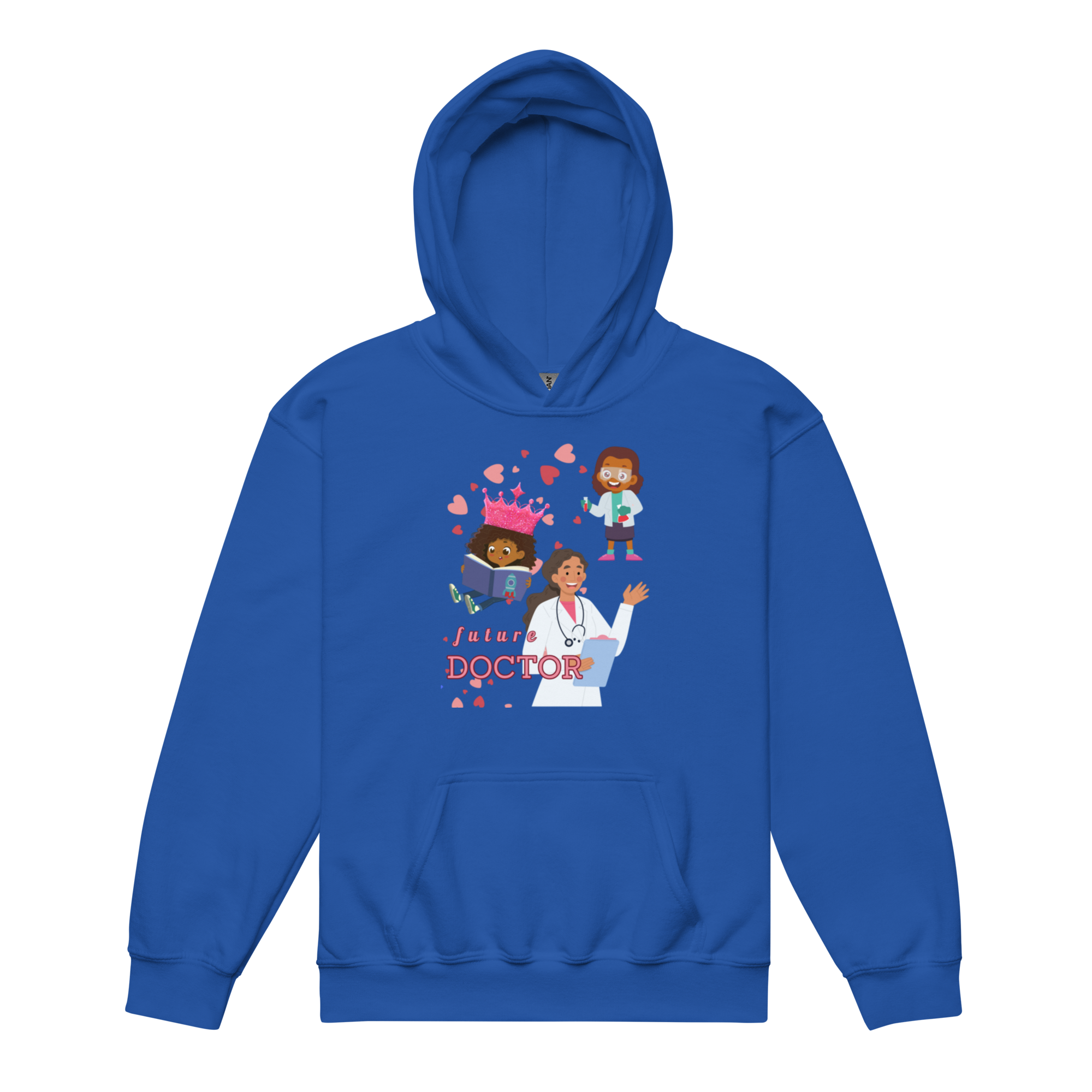 Future Doctor Youth  Hoodie for Girls